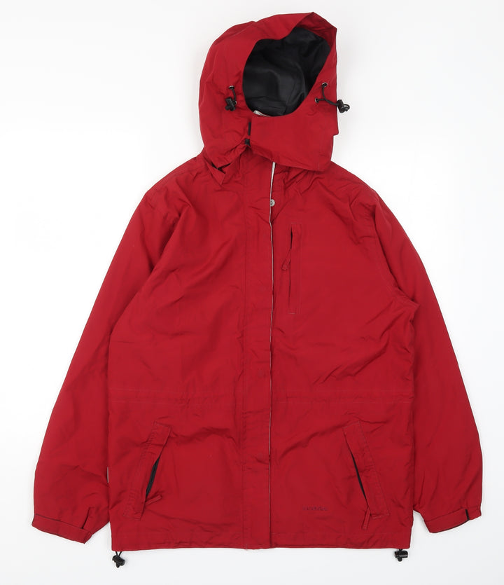 Kkrakatau Womens Red   Jacket Coat Size 10