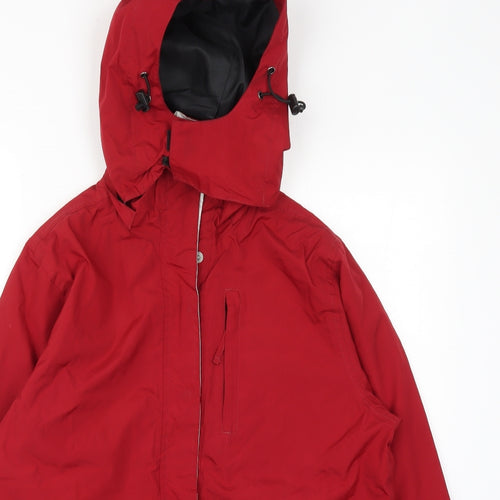Kkrakatau Womens Red   Jacket Coat Size 10