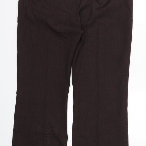 TU Womens Brown   Trousers  Size 18 L31 in