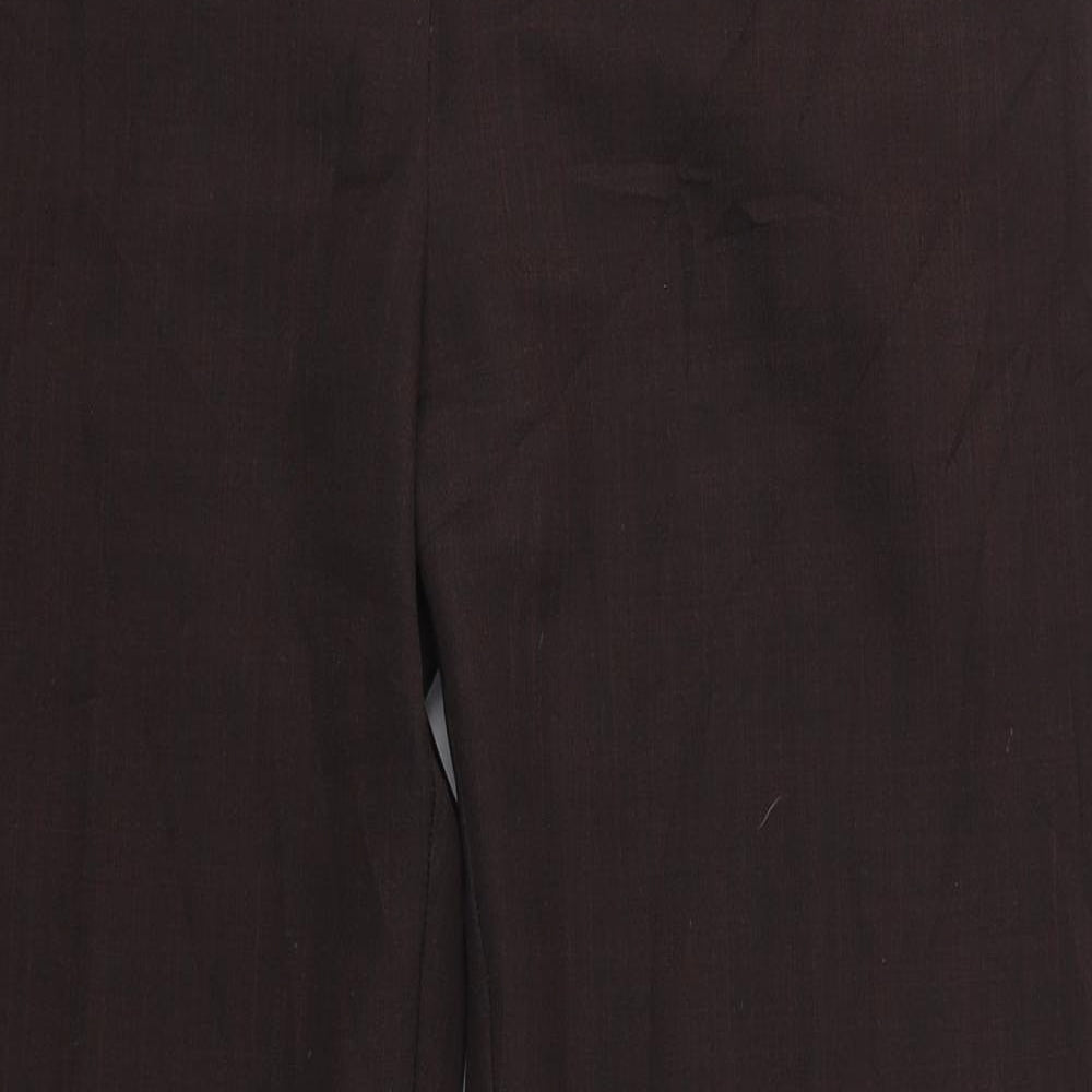 TU Womens Brown   Trousers  Size 18 L31 in