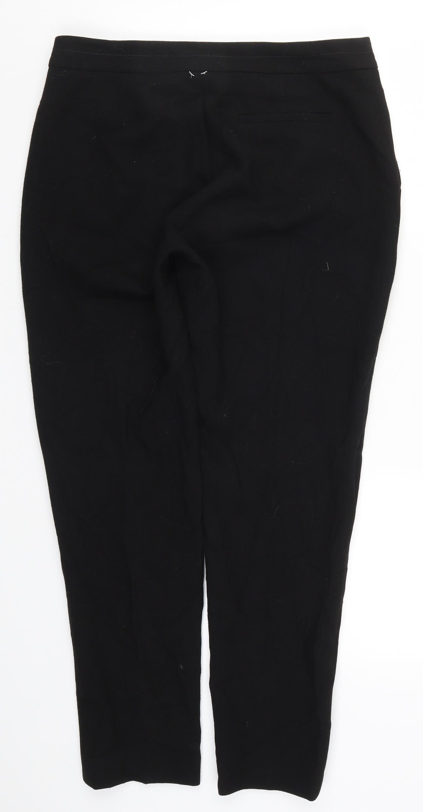 Hobbs Womens Black   Trousers  Size 12 L28 in