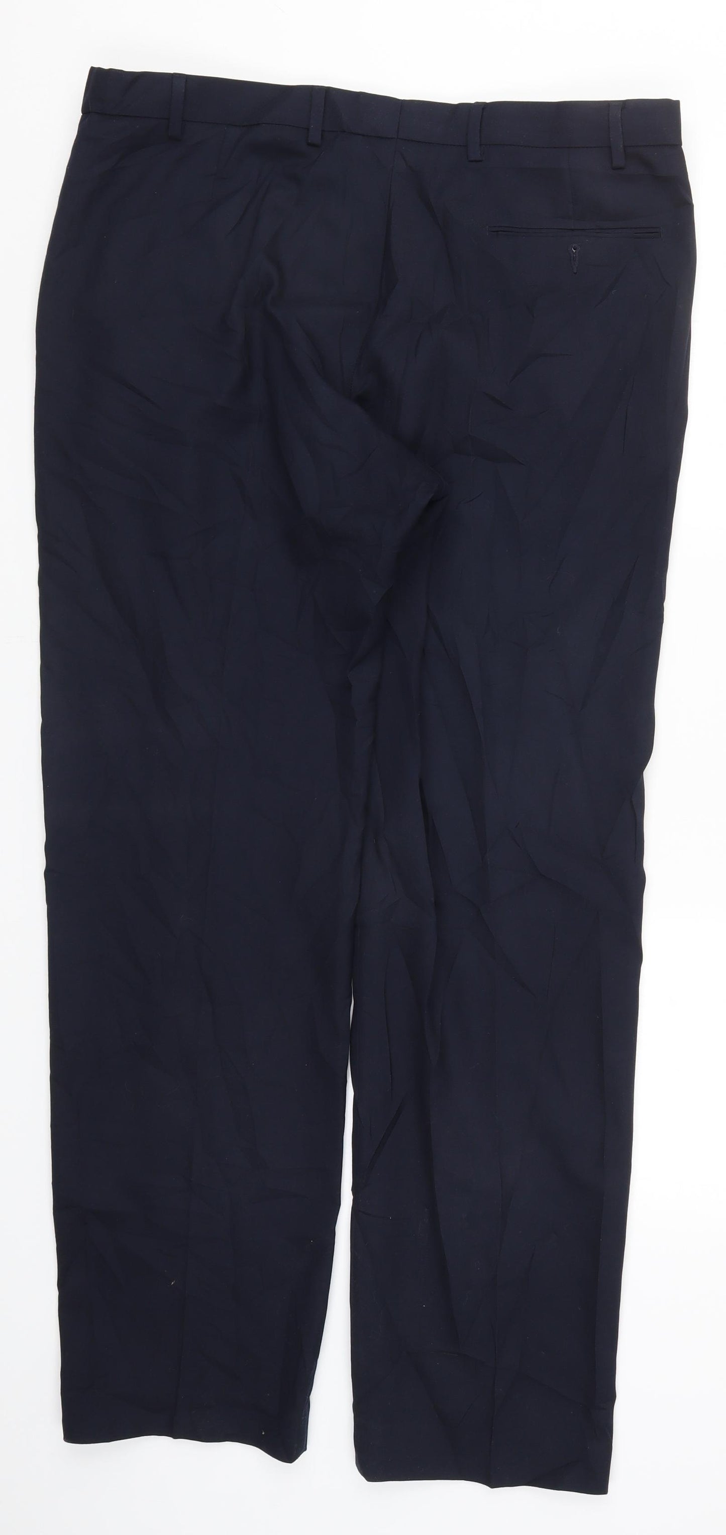 Marks and Spencer Mens Blue   Trousers  Size 38 L33 in
