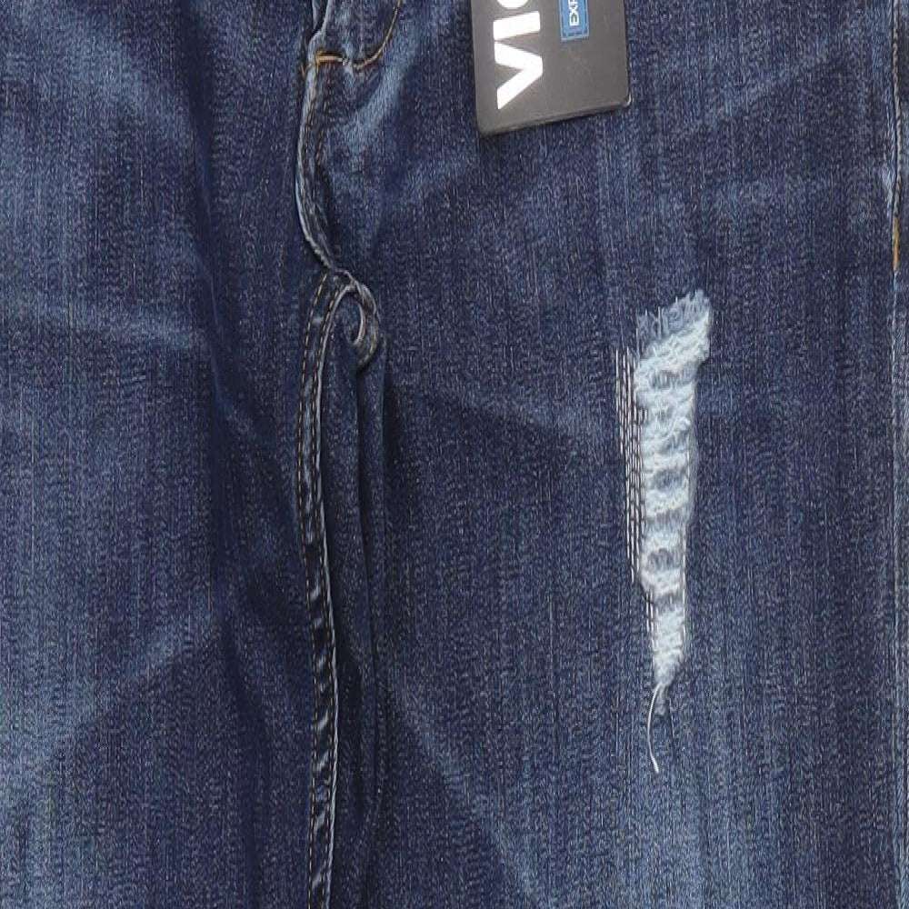 Vicunha Mens Blue  Denim Straight Jeans Size 34 L31 in