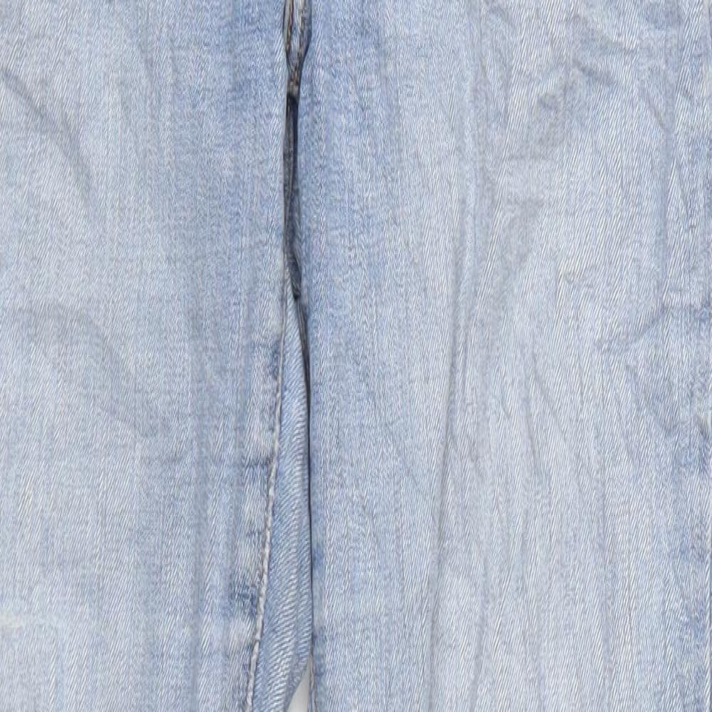 Levi's Womens Blue  Denim Straight Jeans Size 29 in L30 in