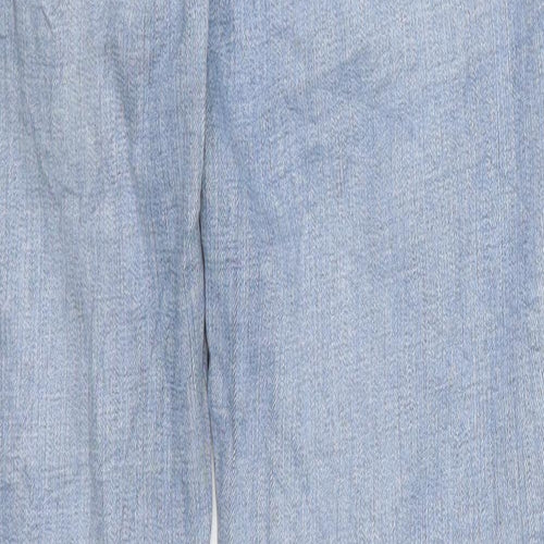 Levi's Womens Blue  Denim Straight Jeans Size 29 in L30 in