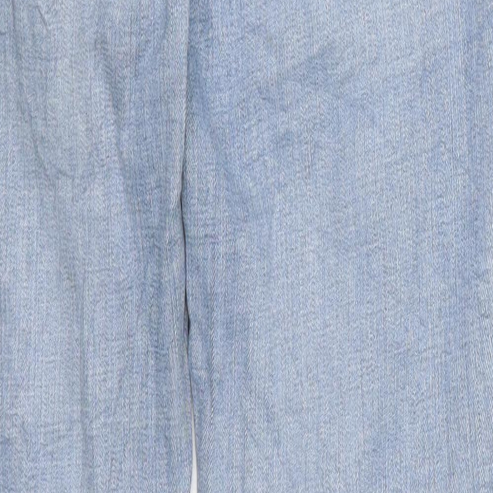 Levi's Womens Blue  Denim Straight Jeans Size 29 in L30 in