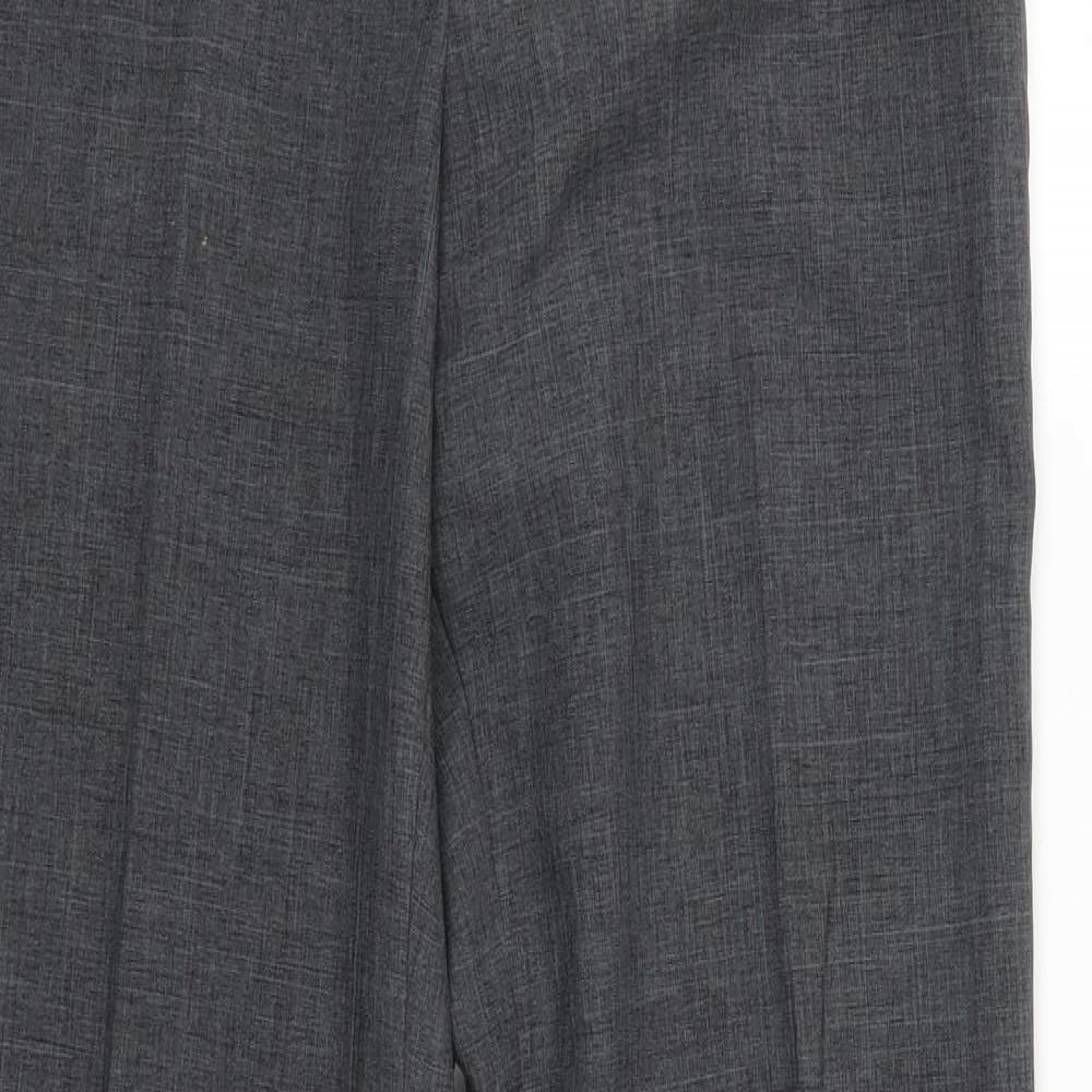 Dorothy Perkins Womens Grey   Trousers  Size 12 L32 in