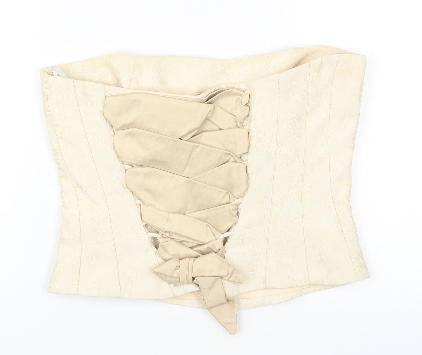 Coast Womens Beige Floral  Basic Tank Size 10  - Corset Top