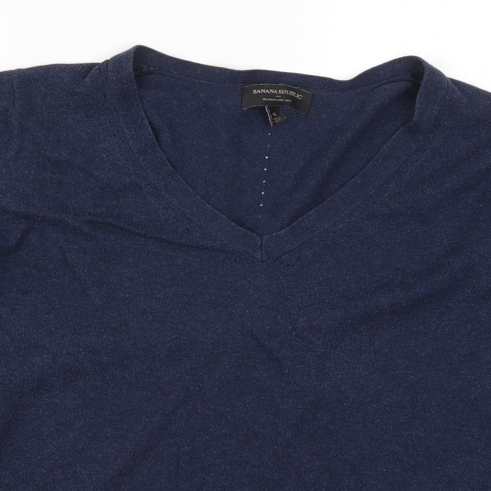 Banana Republic Womens Blue  Knit Pullover Jumper Size M