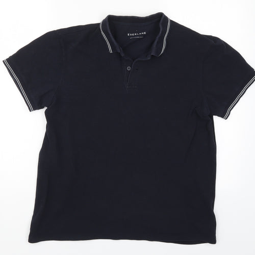 Everlane Mens Blue    Polo Size L