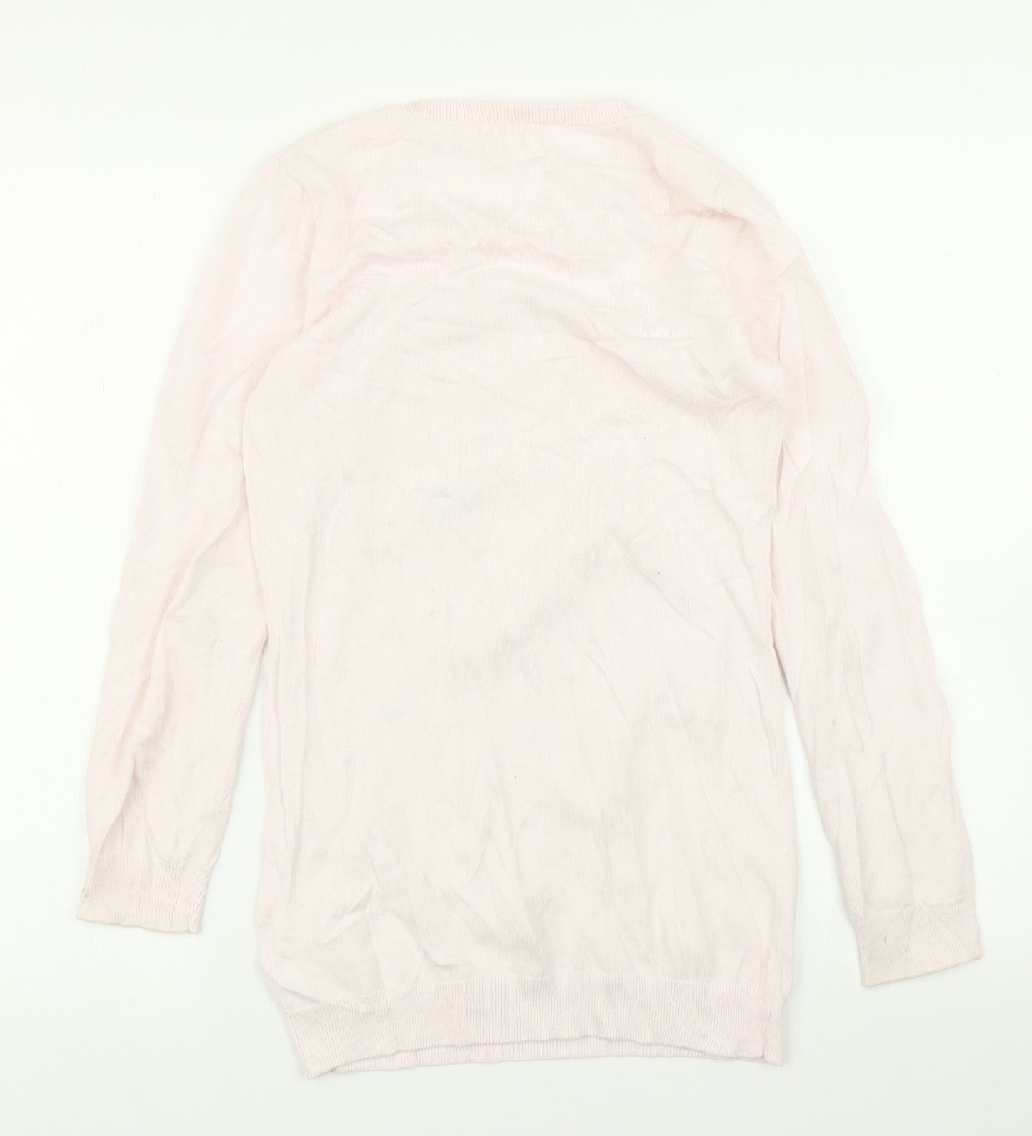 Bluezoo Girls Pink  Knit Jumper Dress  Size 11-12 Years  - Unicorn