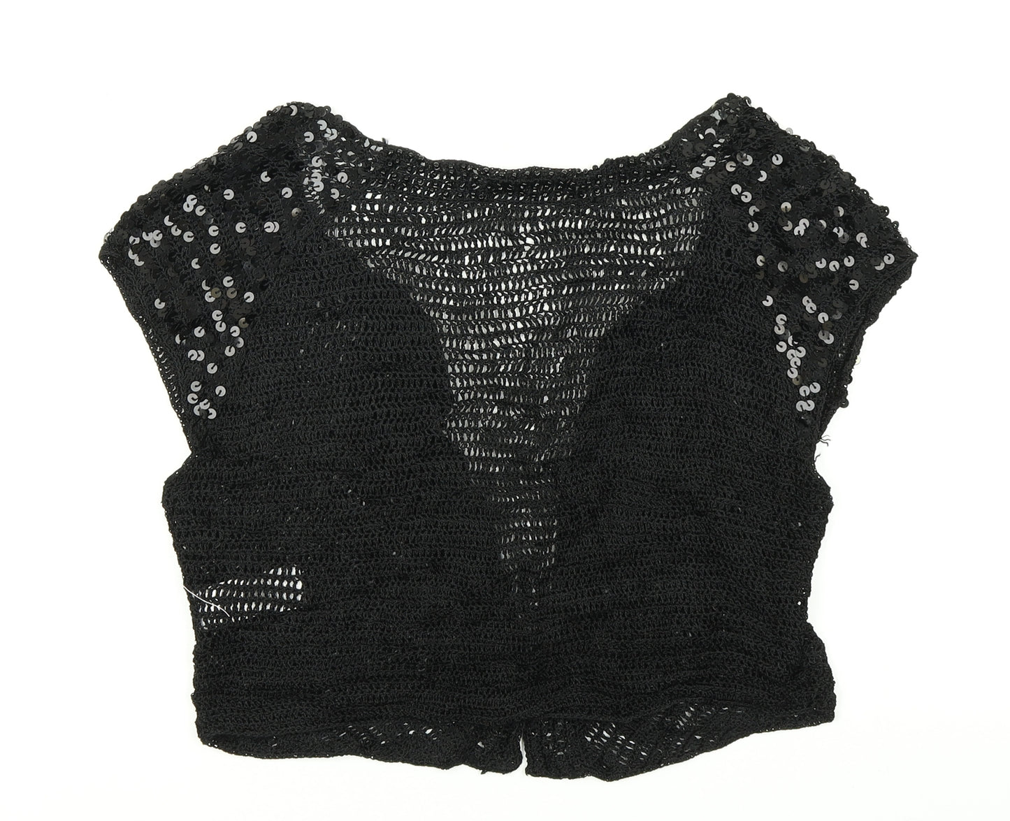 Savoir Womens Black  Knit Cardigan Jumper Size 10