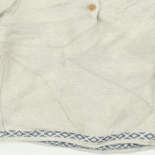 NEXT Girls Beige   Basic T-Shirt Size 6-9 Months