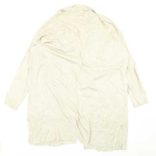 Atmosphere Womens Beige  Knit Cardigan Jumper Size 8
