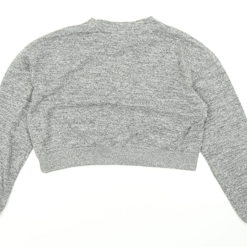 915 Generation Girls Grey   Pullover Sweatshirt Size 14-15 Years  - Copped
