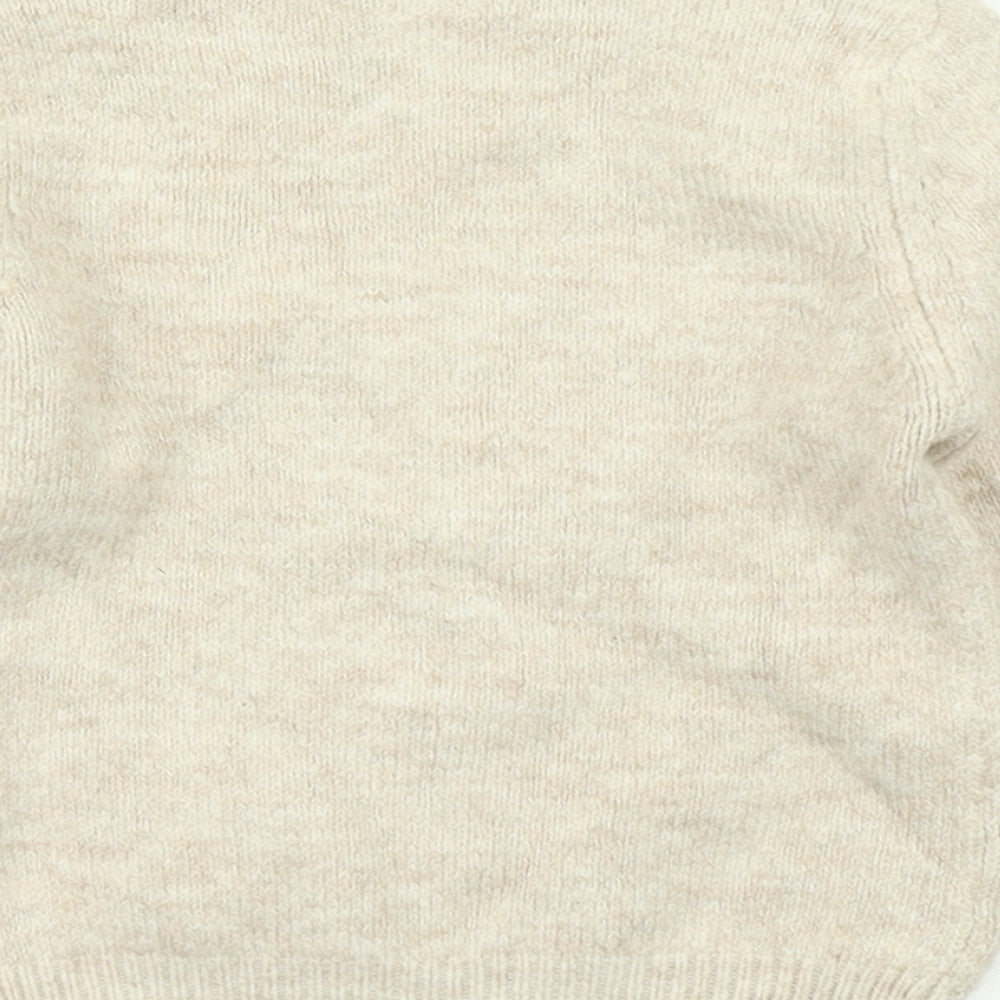 Primark Girls Beige  Knit Pullover Jumper Size 18-24 Months