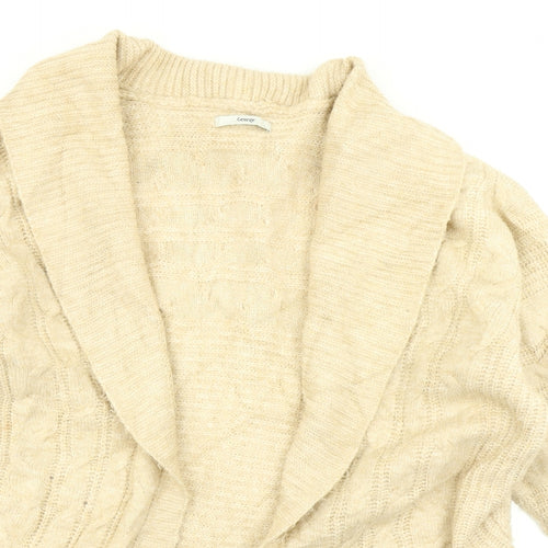 George Womens Brown  Knit Cardigan Jumper Size L