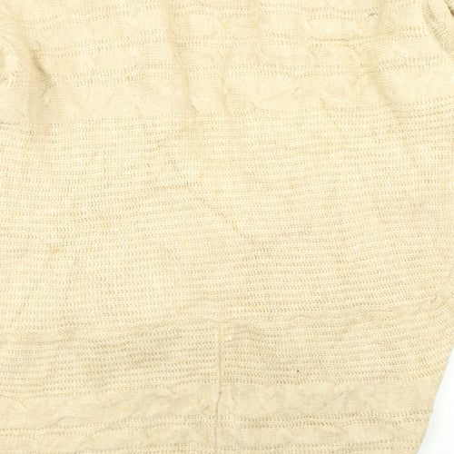 George Womens Brown  Knit Cardigan Jumper Size L