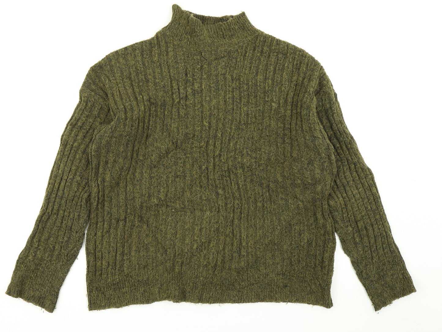 Primark Womens Green  Knit Pullover Jumper Size M