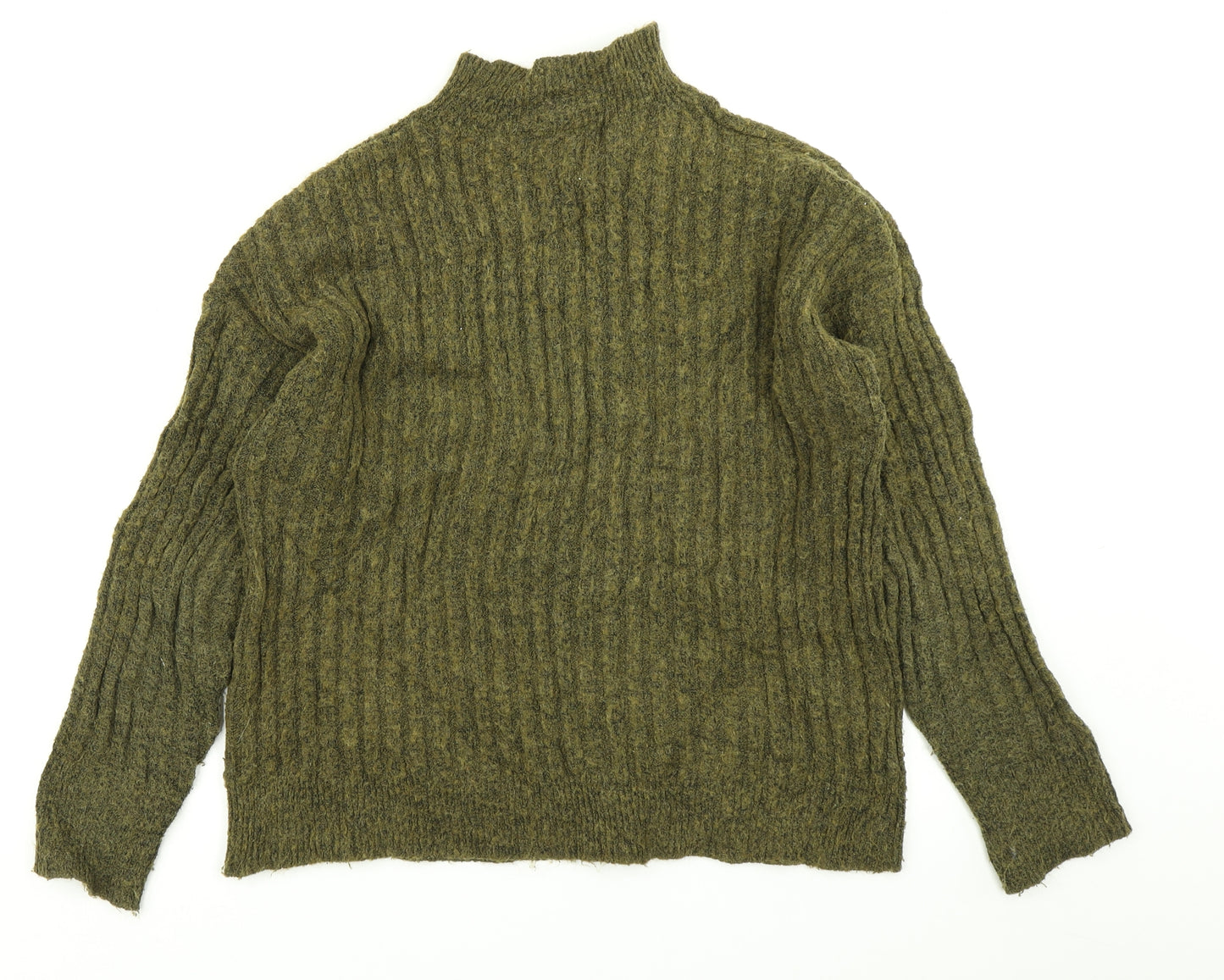 Primark Womens Green  Knit Pullover Jumper Size M