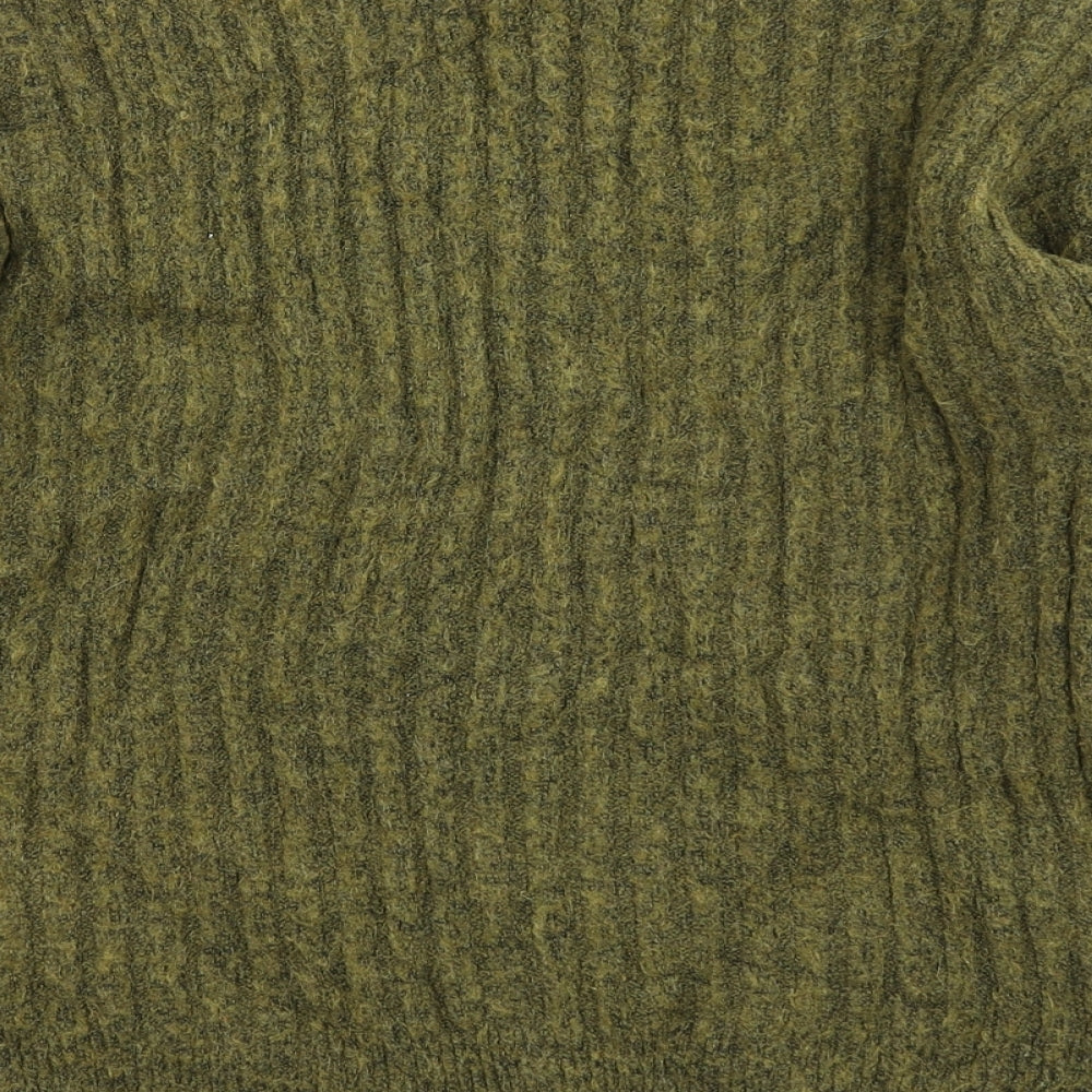 Primark Womens Green  Knit Pullover Jumper Size M