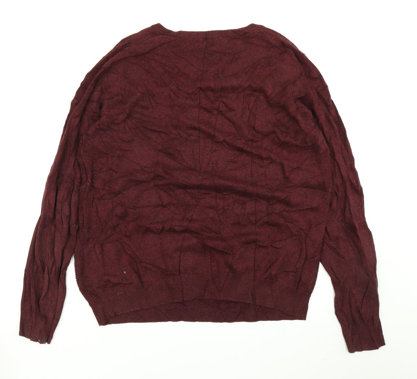 George Mens Purple  Knit Pullover Jumper Size L