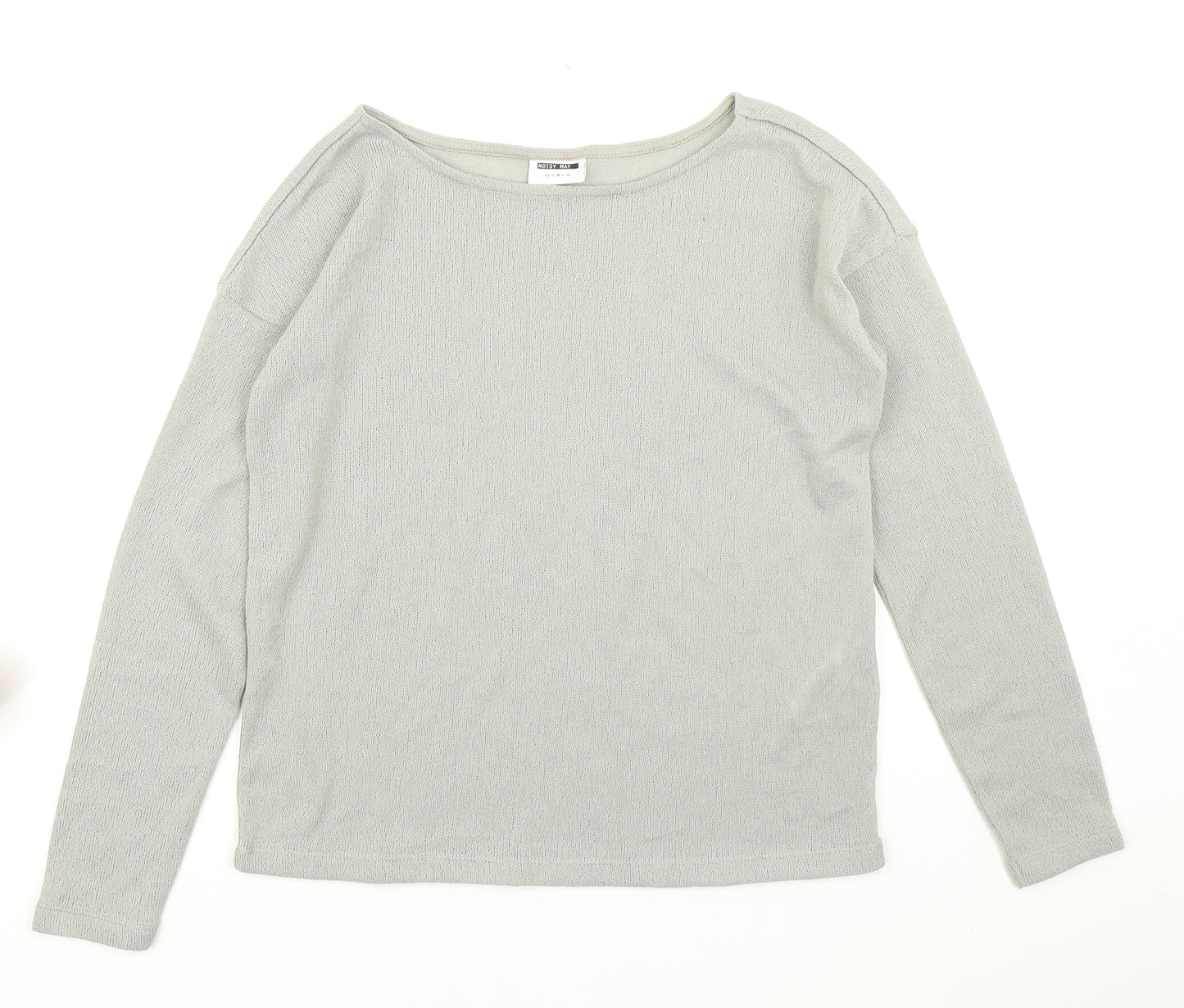 Noisy may Womens Grey   Basic T-Shirt Size XS