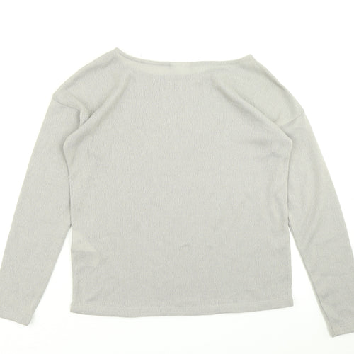 Noisy may Womens Grey   Basic T-Shirt Size XS