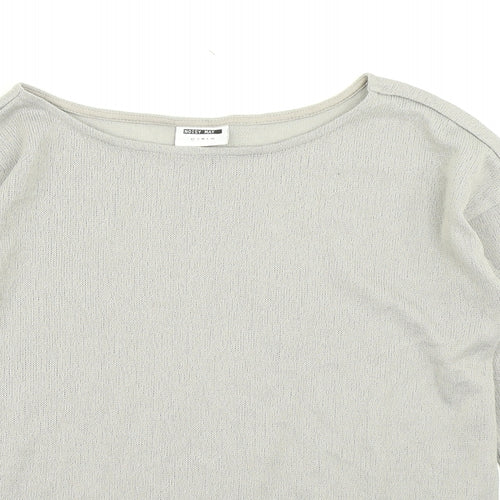 Noisy may Womens Grey   Basic T-Shirt Size XS