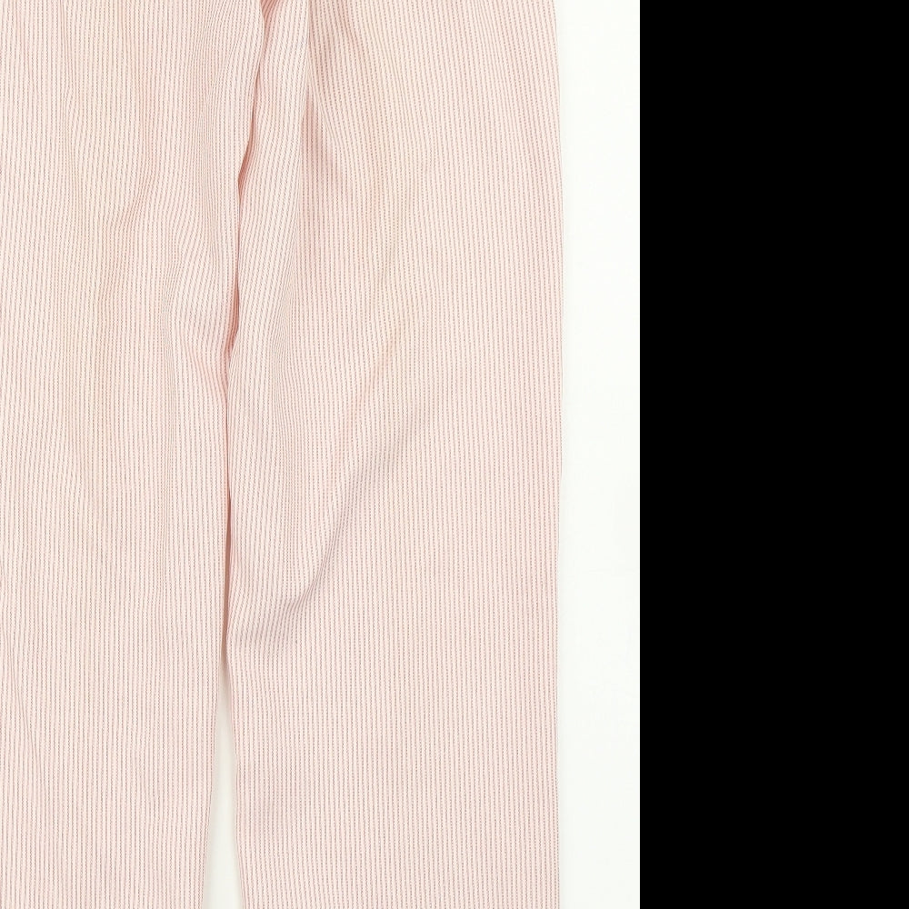 BHS Womens Red Striped  Trousers  Size 14 L29 in