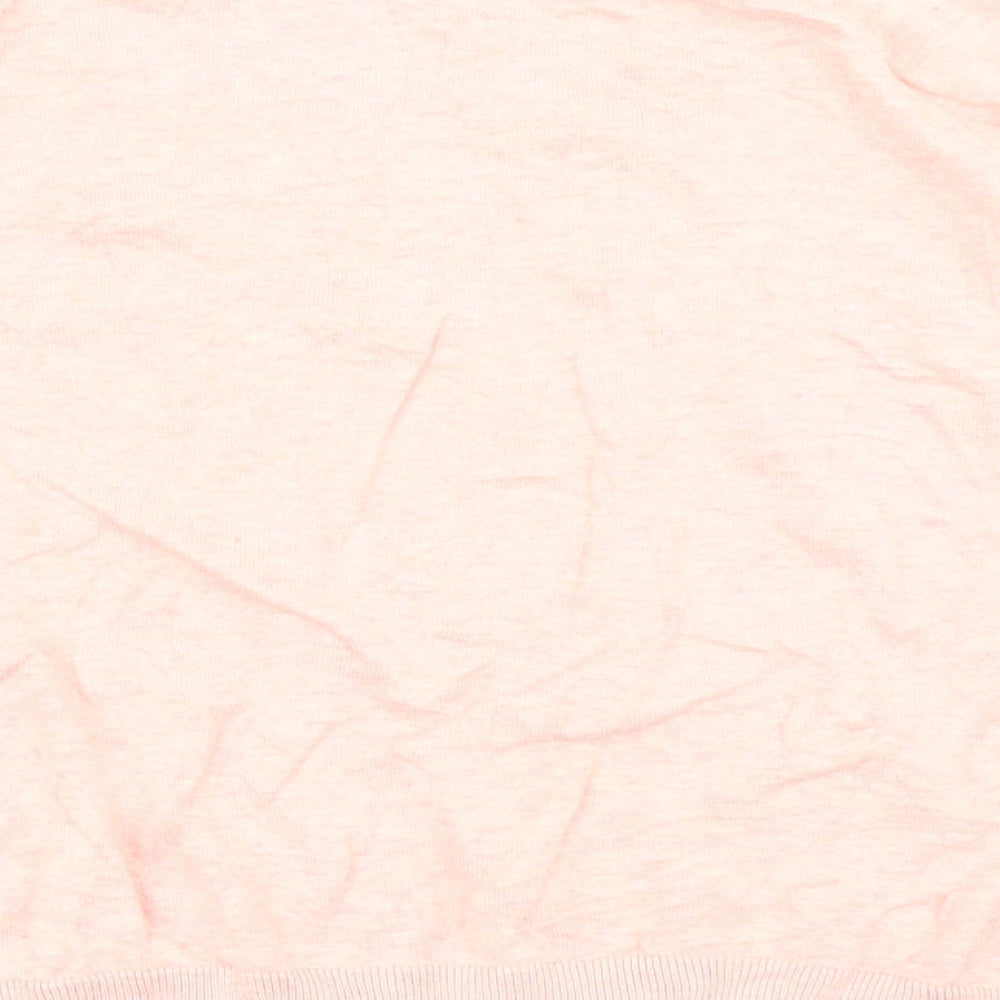 New Look Womens Pink  Knit Pullover Jumper Size 14