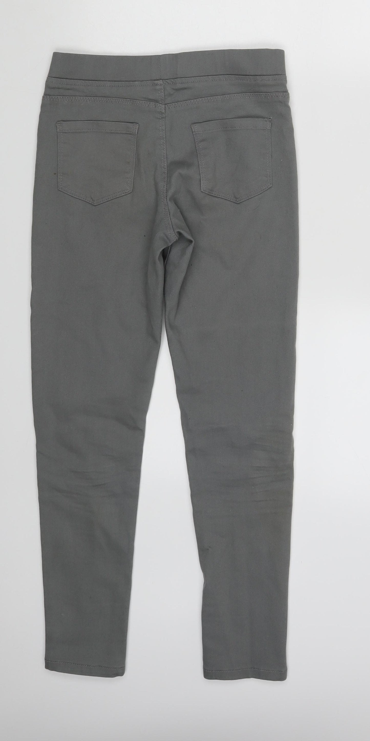 Pep & Co Girls Grey  Denim Jegging Trousers Size 10-11 Years