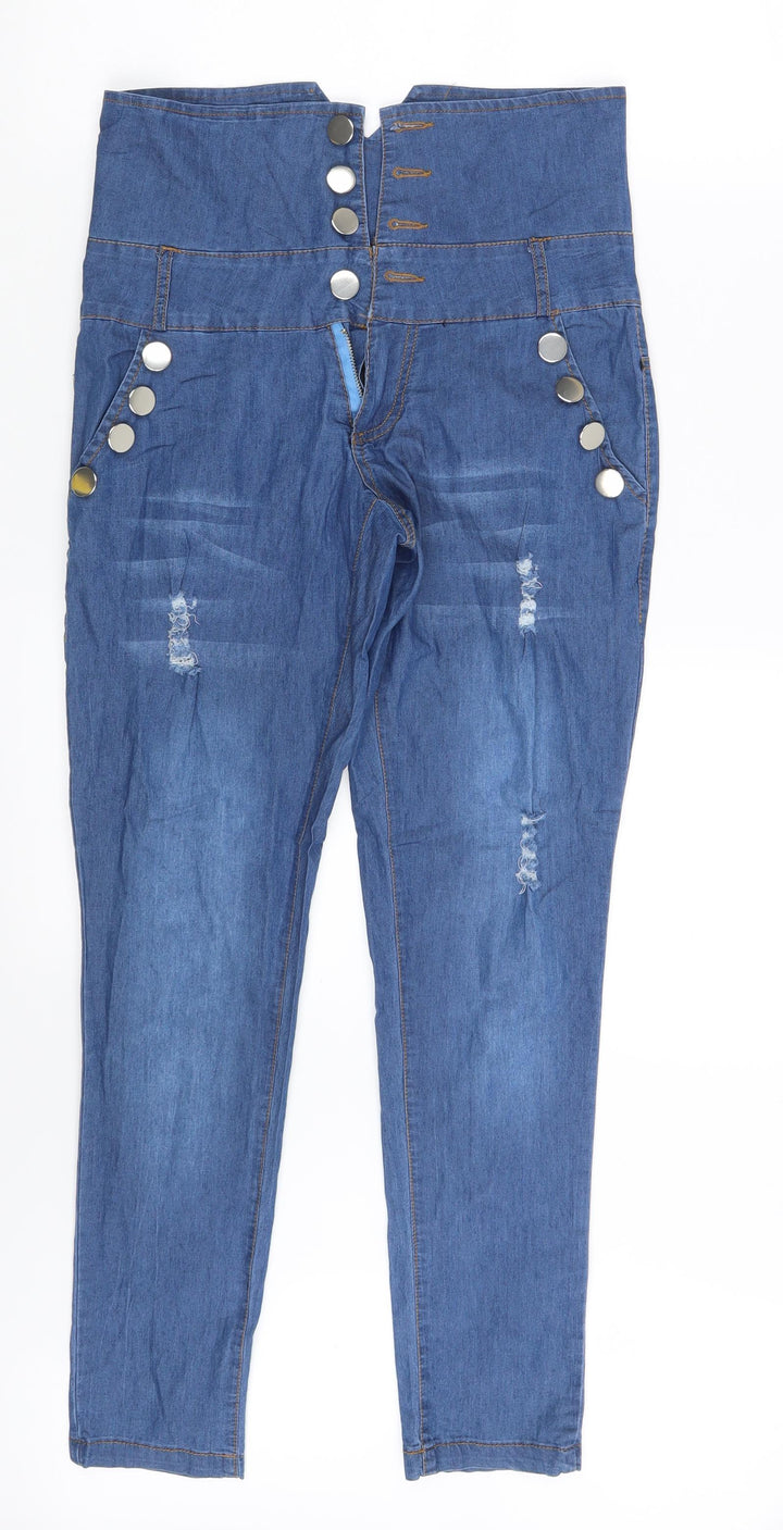 Preworn Womens Blue Jegging Leggings Size 28 in L27 in