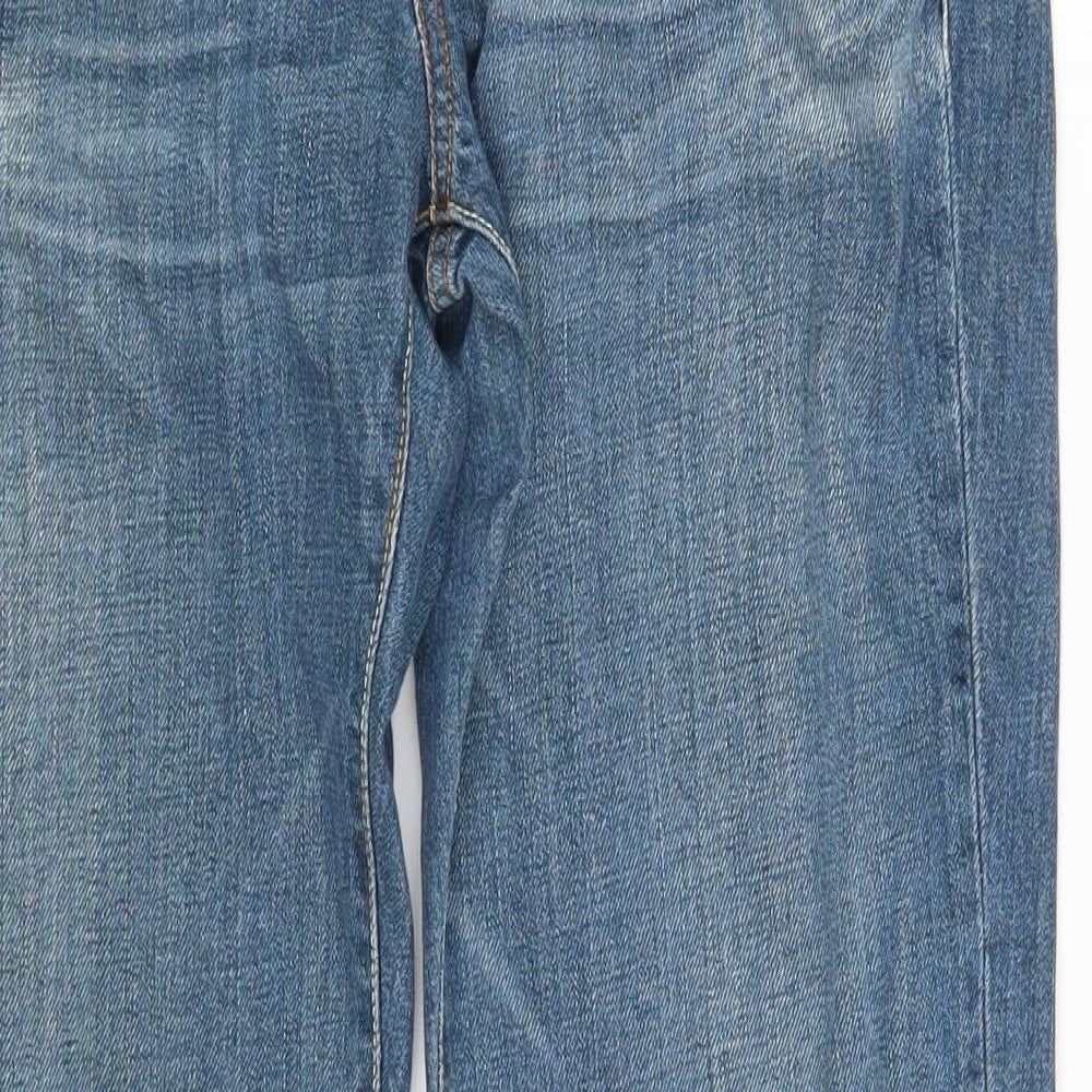 Diesel Womens Blue  Denim Straight Jeans Size 31 in L30 in