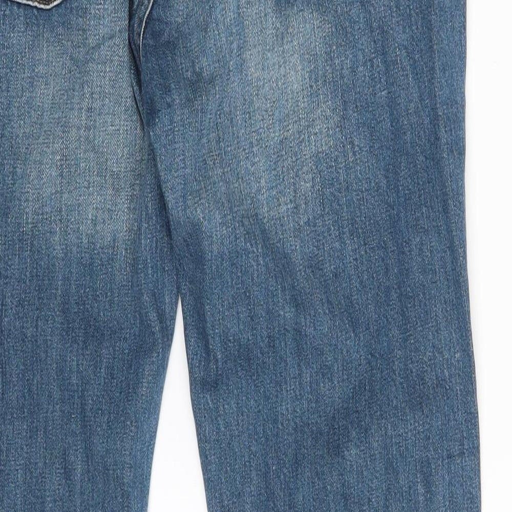 Diesel Womens Blue  Denim Straight Jeans Size 31 in L30 in