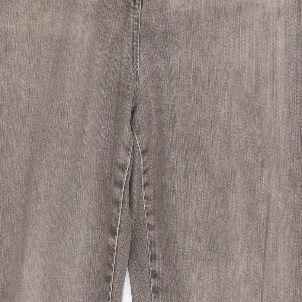 Priniciples Womens Purple  Denim Bootcut Jeans Size 18 L31 in