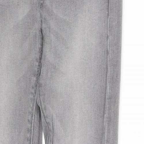 Denim & Co  Womens Grey  Denim Skinny Jeans Size 10 L30 in