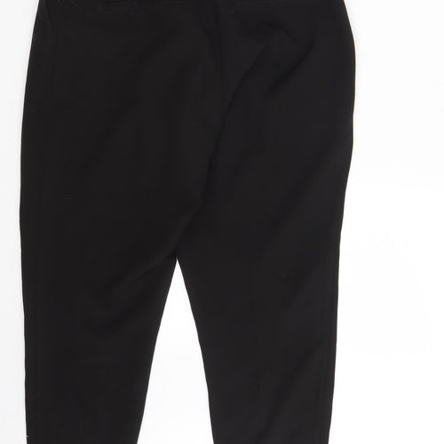 New Look Womens Black   Chino Trousers Size 10 L25 in