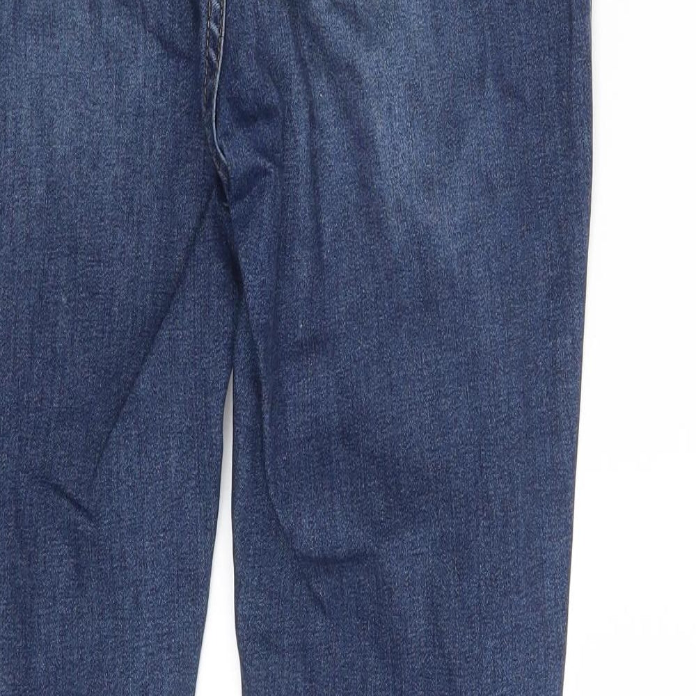 Missguided  Womens Blue  Denim Skinny Jeans Size 10 L29 in