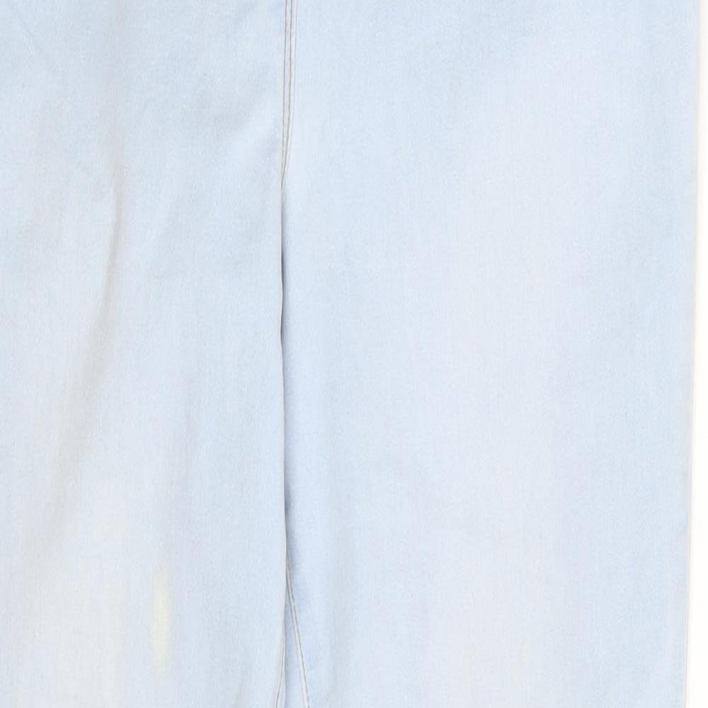 George Womens Blue  Denim Jegging Leggings Size 14 L28 in