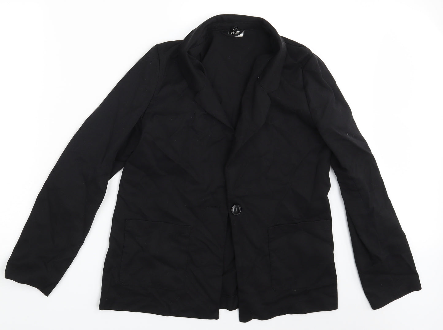 H&M Womens Black   Jacket Blazer Size 14