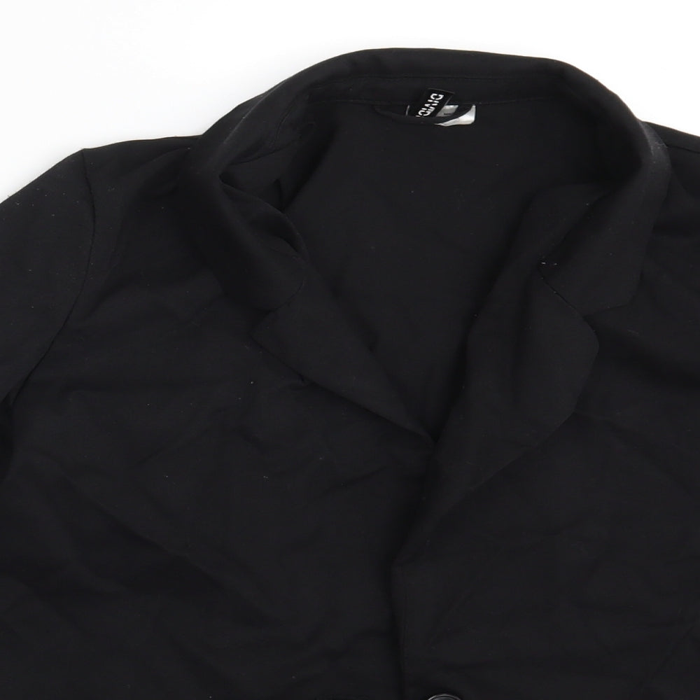 H&M Womens Black   Jacket Blazer Size 14