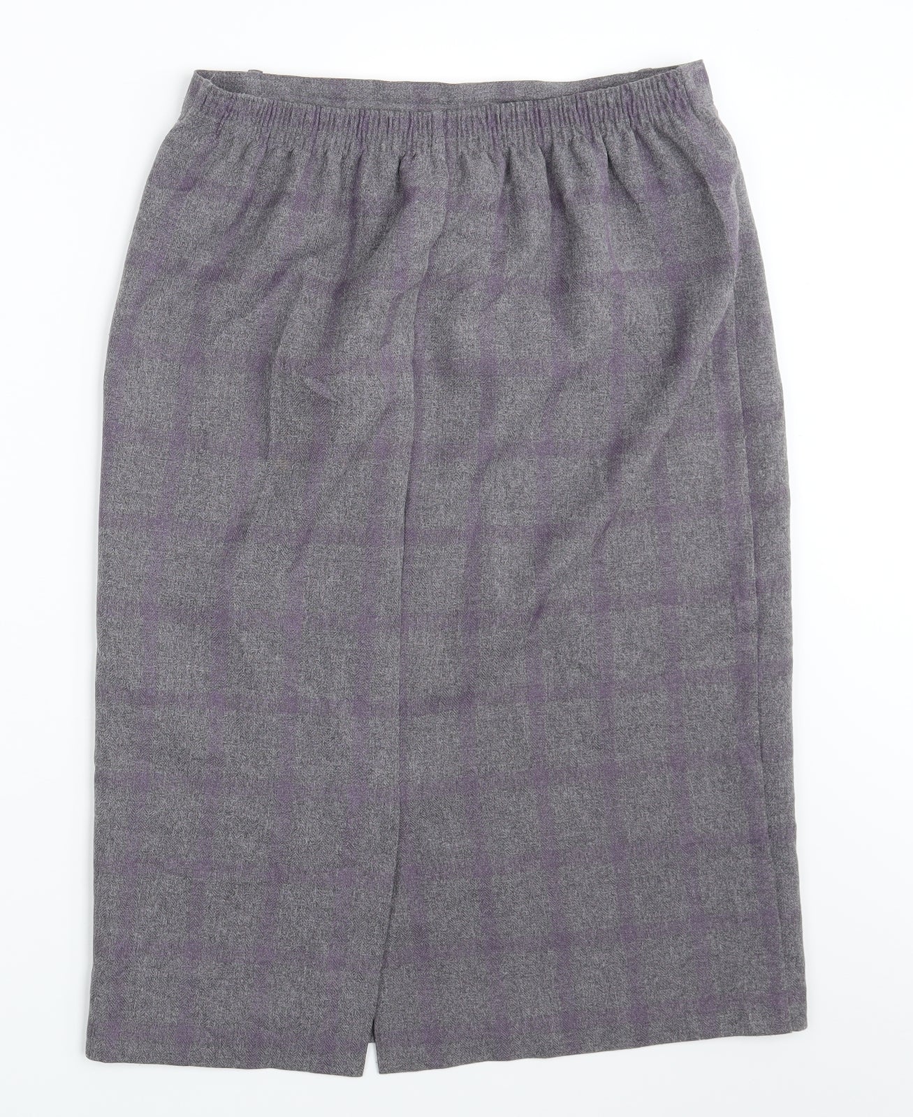 Bonmarché Womens Grey Camouflage  Straight & Pencil Skirt Size 12