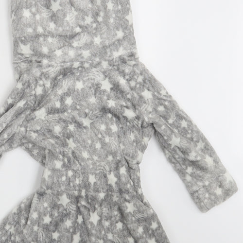 TU Girls Grey   Top Robe Size 3-4 Years