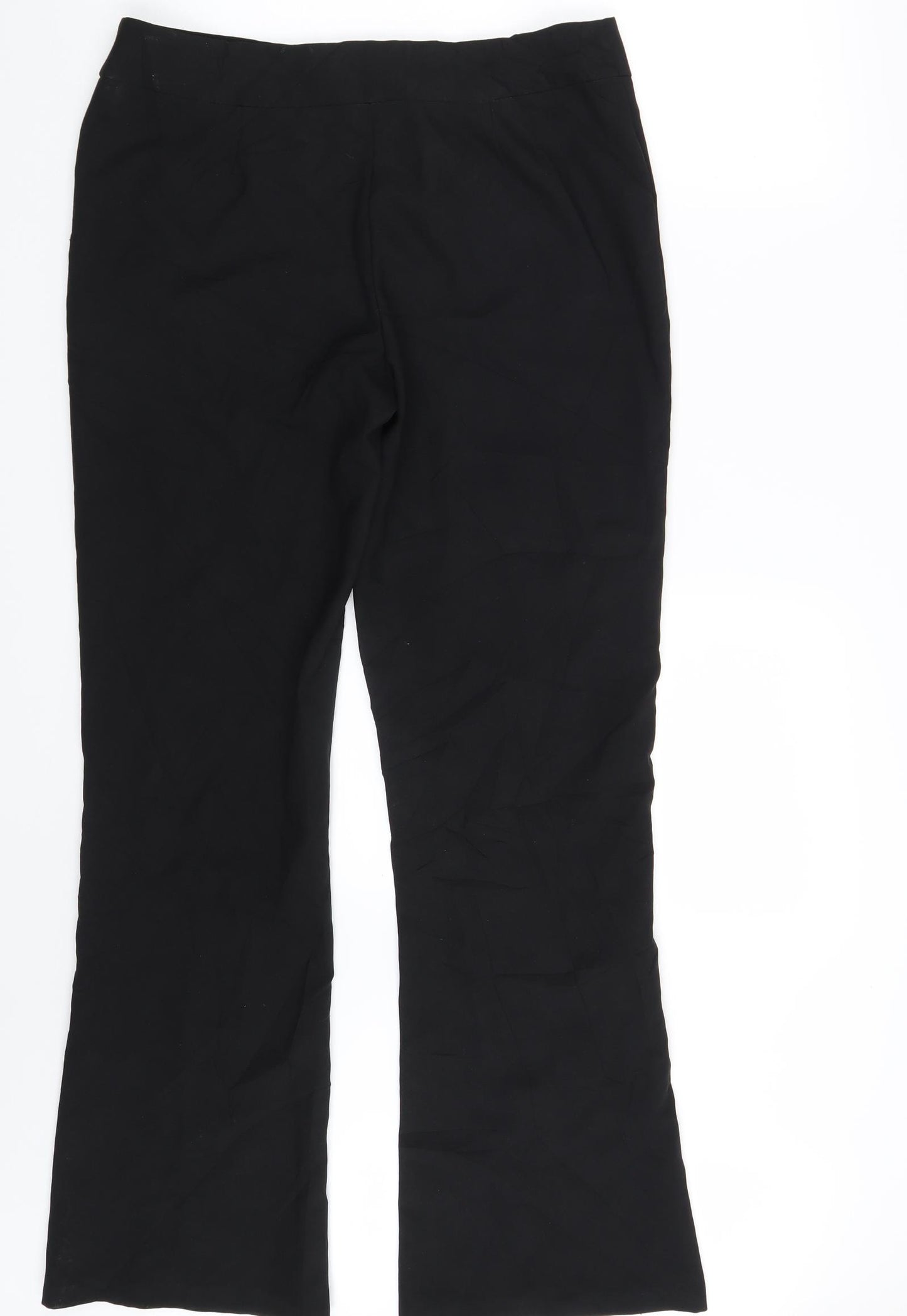George Womens Black   Dress Pants Trousers Size 12 L31 in