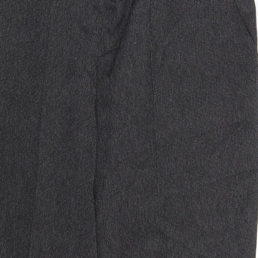 BM Collection Womens Grey   Capri Trousers Size 20 L24 in
