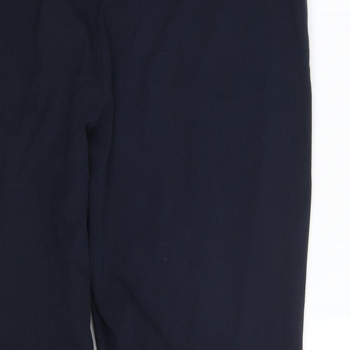 M&Co Womens Blue   Dress Pants Trousers Size 14 L28 in