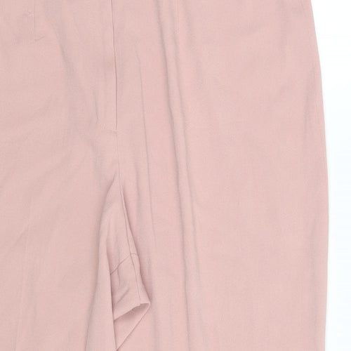Claudia Stevens Womens Pink   Dress Pants Trousers One Size L25 in