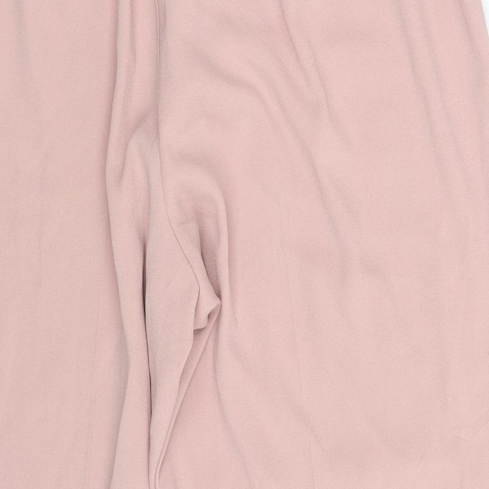 Claudia Stevens Womens Pink   Dress Pants Trousers One Size L25 in