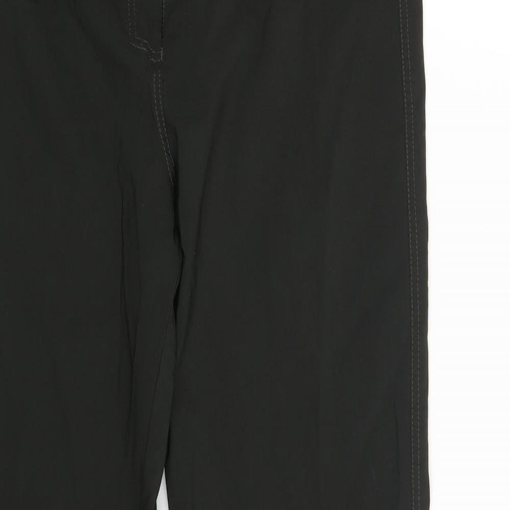 Pulse Womens Green   Dress Pants Trousers Size 14 L28 in